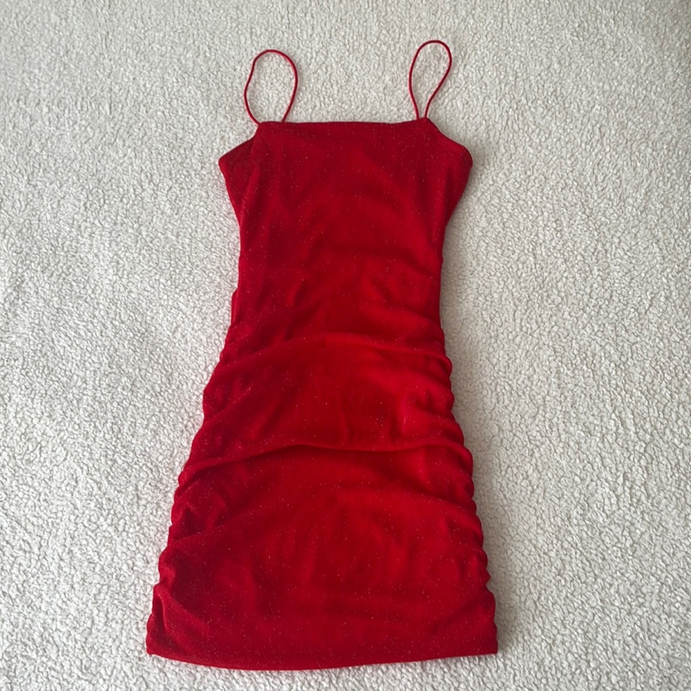 Windsor bodycon red dress